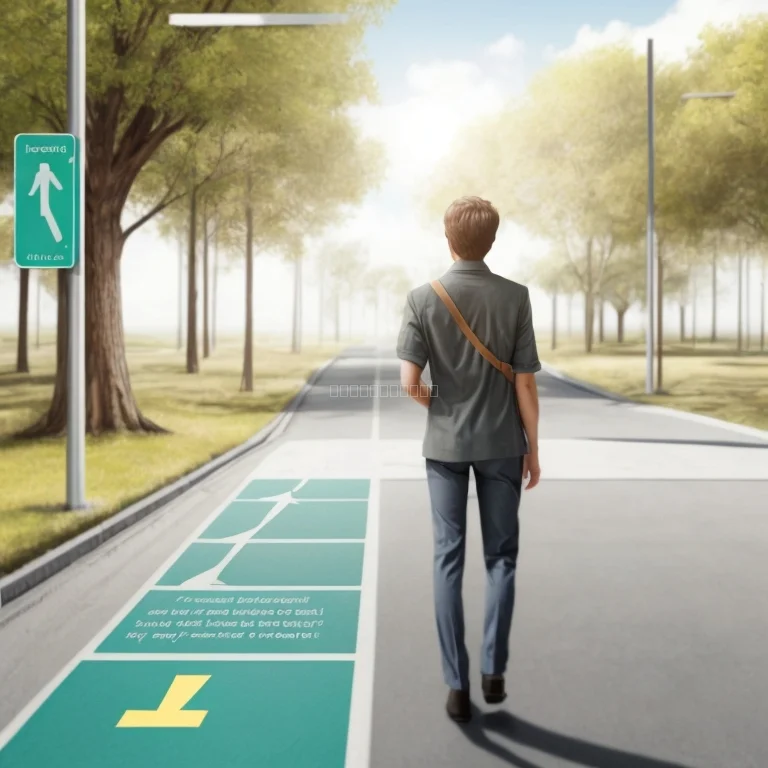 Person schreibt Schritt-für-Schritt-Plan auf Notizblock